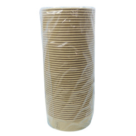 Salatschüssel aus Kraft-Kraftkarton 950ml Ø18,5cm (50 Stück)