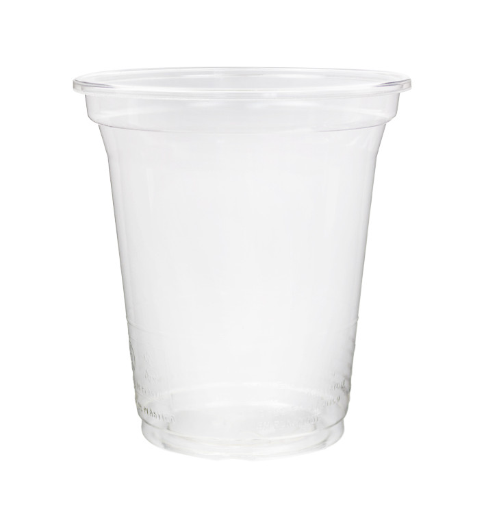 Bio-Becher aus PLA Transparent 310ml Ø7,8cm (50 Stück)