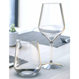 Wiederverwendbares Durable Glas Tritan Transparent Elegance 390ml (1 Stück)