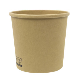 Kraft-Kraft Pappbecher 350ml Ø9,0cm (25 Stück)