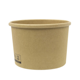 Kraft-Kraft Pappbecher 250ml Ø9,0cm (25 Stück)