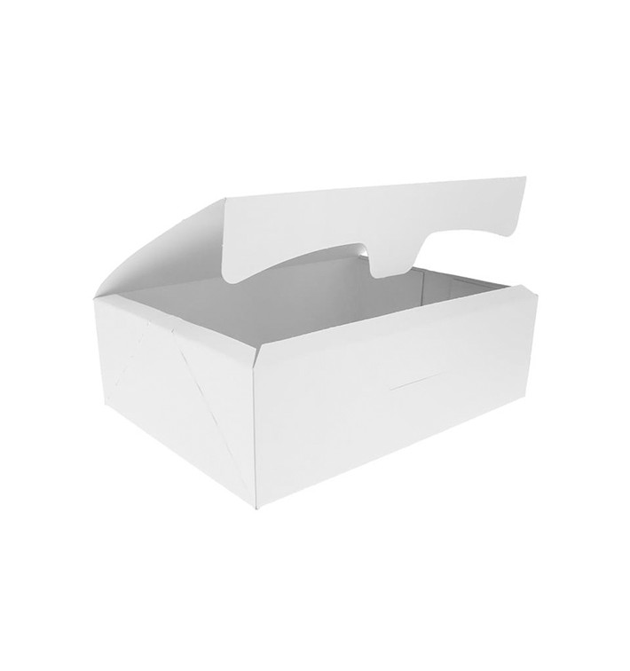 Gebäck Box weiß 18,2x13,6x5,2cm 500g (25 Stück)