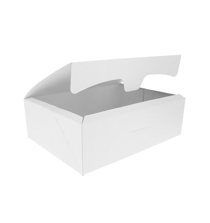 Gebäck Box weiß 20,4x15,8x6cm 1Kg (200 Stück)