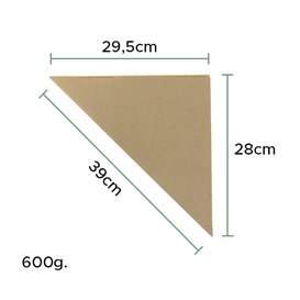 Spitztüten Pergament Fettabweisend Kraft 39cm 600gr (100 Stück)