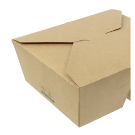 SnackBox Amerikanische Kraft-Kraft 2F 17x13,5x6,5cm 1.000ml (25 Stück)