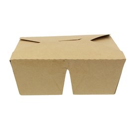 SnackBox Amerikanische Kraft-Kraft 2F 17x13,5x6,5cm 1.000ml (25 Stück)