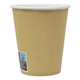 Kartonbecher 9 Oz/280ml Kraft-Kraft Ø8,1cm (50 Stück)