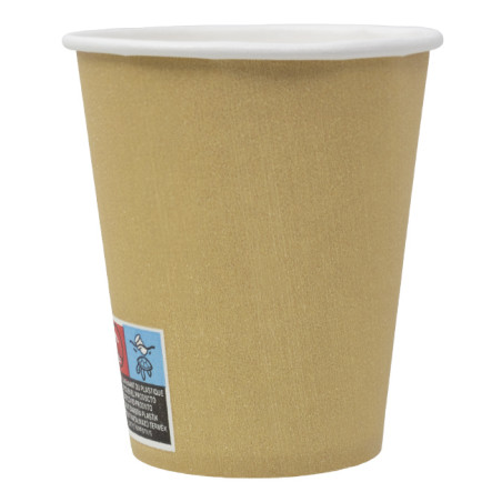 Kartonbecher 9Oz/290ml Kraft Ø8,0cm (1.000 Stück)