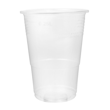 Plastikbecher Transparent PP 300ml (1.250 Stück)