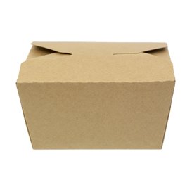 SnackBox Amerikanische Kraft-Kraft 12x10,5x6,5cm 750ml (25 Stück)