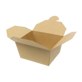 SnackBox Amerikanische Kraft-Kraft 12x10,5x6,5cm 750ml (25 Stück)