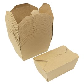 SnackBox Amerikanische Kraft-Kraft 16x10x6,5cm 900ml (200 Stück)