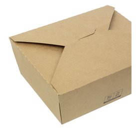 SnackBox Amerikanische Kraft-Kraft 17x13,5x6,5cm 1.300ml (200 Stück)