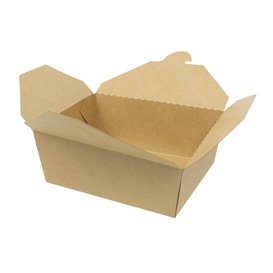 SnackBox Amerikanische Kraft-Kraft 17x13,5x6,5cm 1.300ml (200 Stück)