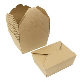 SnackBox Amerikanische Kraft-Kraft 17x13,5x6,5cm 1.300ml (200 Stück)