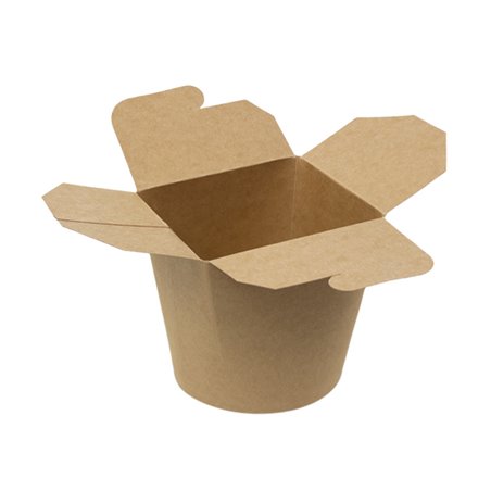 Döner Box aus Papier Kraft 760ml (250 Stück)