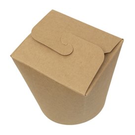 Döner Box aus Papier Kraft 950ml (250 Stück)