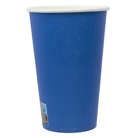 Pappbecher „Farben“ Blau 600ml Ø9,4cm (320 Stück)