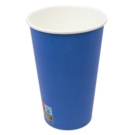 Pappbecher „Farben“ Blau 600ml Ø9,4cm (320 Stück)