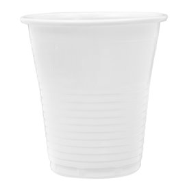 Vaso de Plastico PS Blanco 166ml  (Paquete 100 unidades)