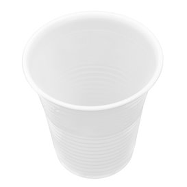 Vaso de Plastico PS Blanco 166ml  (Paquete 100 unidades)