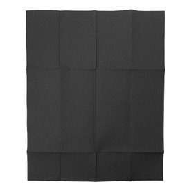 Besteckservietten 33x40cm Schwarz (600 Stück)