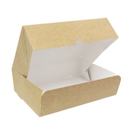 Gebäck Box Kraftkarton 18,2x13,6x5,2cm 500g (20 Stück)