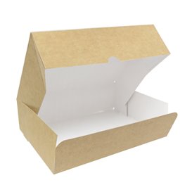 Gebäck Box Kraftkarton 20,4x15,8x6cm 1kg (20 Stück)