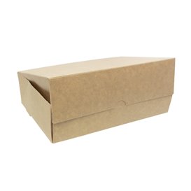 Gebäck Box Kraftkarton 18,2x13,6x5,2cm 500g (20 Stück)