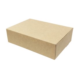 Gebäck Box Kraftkarton 18,2x13,6x5,2cm 500g (20 Stück)