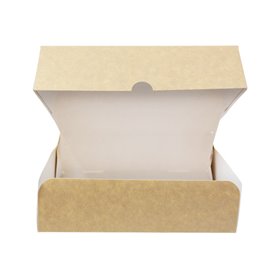 Gebäck Box Kraftkarton 18,2x13,6x5,2cm 500g (20 Stück)