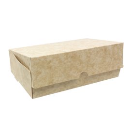 Gebäck Box Kraftkarton 17,5x11,5x4,7cm 250g (20 Stück)