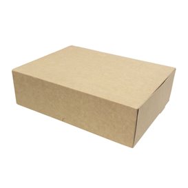 Gebäck Box Kraftkarton 20,4x15,8x6cm 1kg (20 Stück)