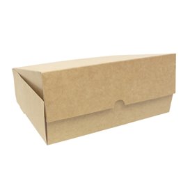 Gebäck Box Kraftkarton 20,4x15,8x6cm 1kg (20 Stück)