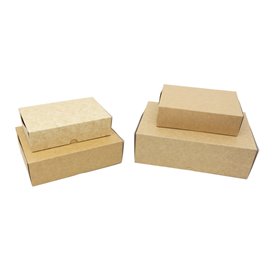 Gebäck Box Kraftkarton 18,2x13,6x5,2cm 500g (280 Stück)