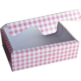 Gebäck Box pink 25,8x18,9x8cm 2Kg (25 Stück)