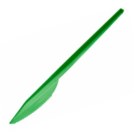 Plastikmesser Grün 165mm (15 Einheiten)