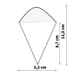 Kegel Bambu 125mm (50 Einh.)