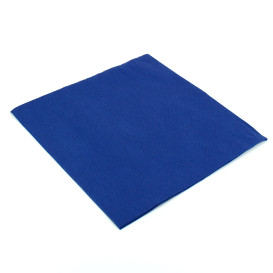 Papierservietten blau 40x40cm 2-lagig (50 Einh.)