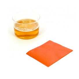 Papierservietten "Cocktail" orange 20x20cm (100 Einh.)