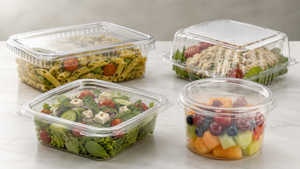 Verpackungen mit Sicherheitsverschluss für verschiedene Lebensmittel