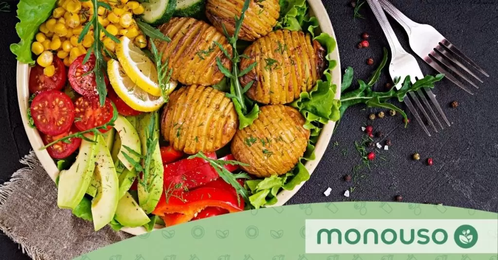 Vegetarische Küche für Restaurant entdecken